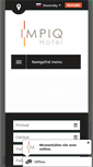 Mobile Screenshot of hotelimpiq.sk